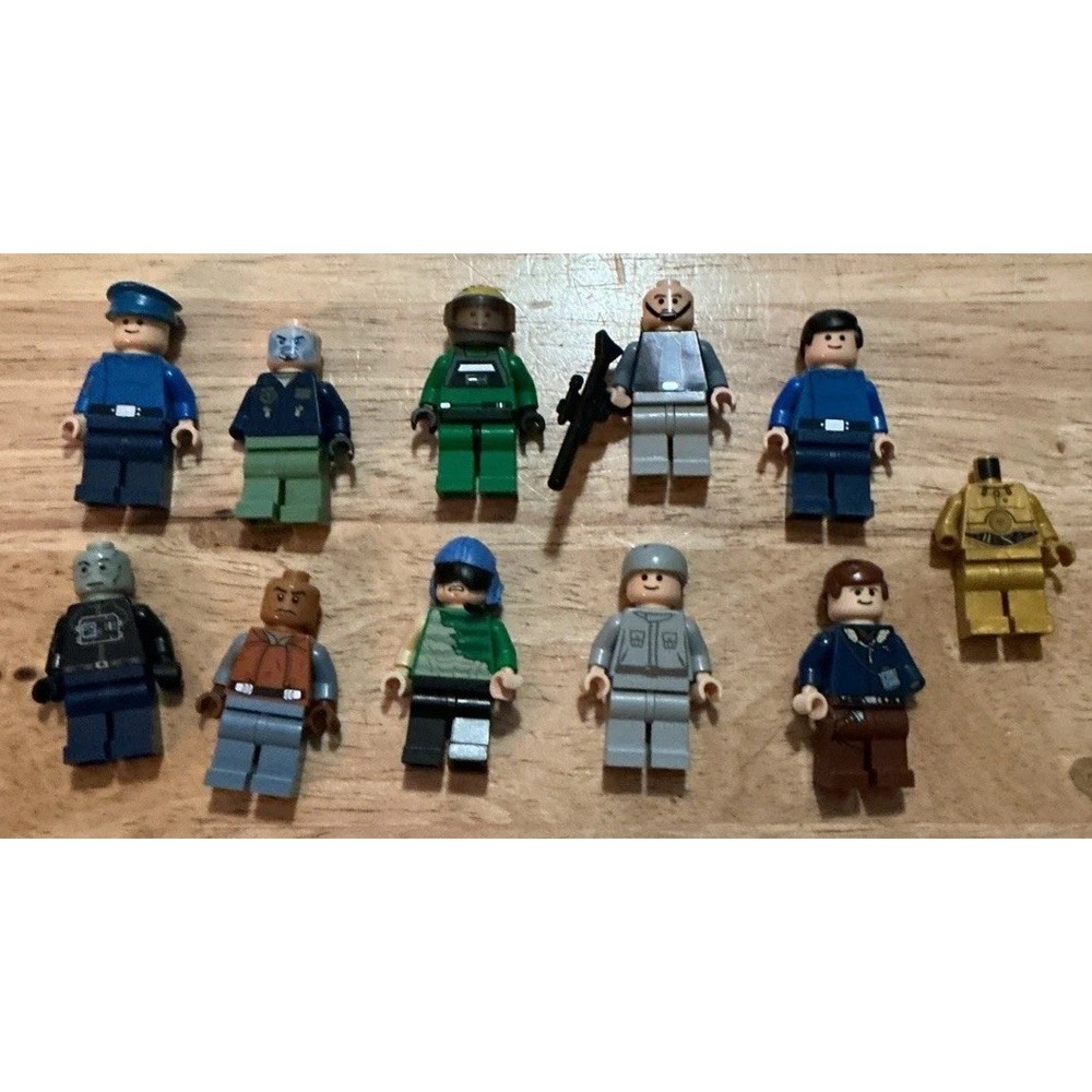 LEGO Star Wars Mini Figures Mixed Lot Of 11, Some Not Complete, Some For Parts
